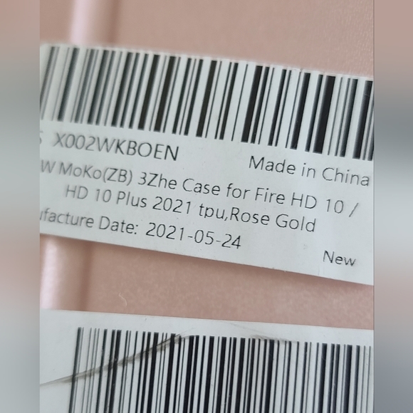 Moko Fire HD 10/ HD 10 plus 2021 tablet case Rose Gold - Picture 6 of 6